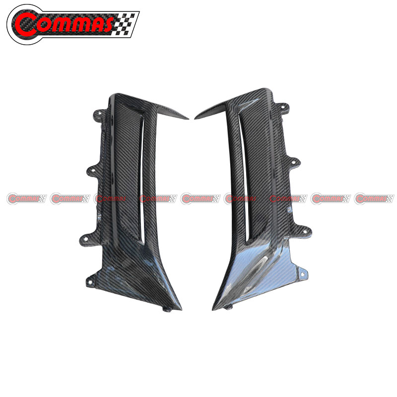 Novitec Style Carbon Fiber Rear Fender Side Air Outlet Intake Vents For Lamborghini Aventador Lp700