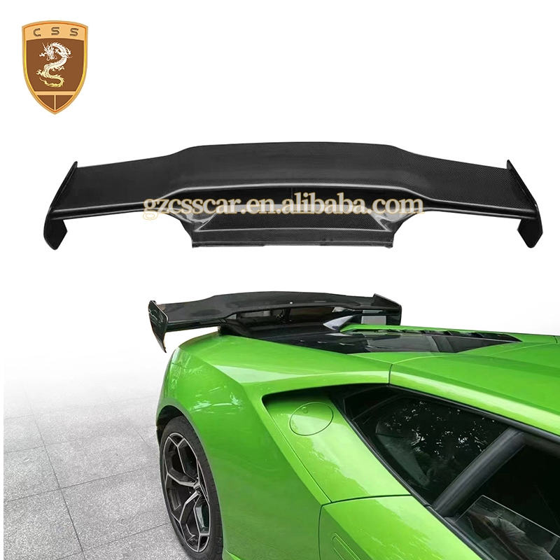 For Lamborghini Huracan EVO LP610 Vorsteiner Style Carbon Fiber Rear Spoiler