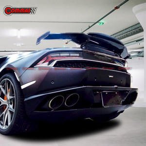 Md Style Carbon Fiber Rear Spoiler Wing For Lambroghini Huracan LP610 LP580