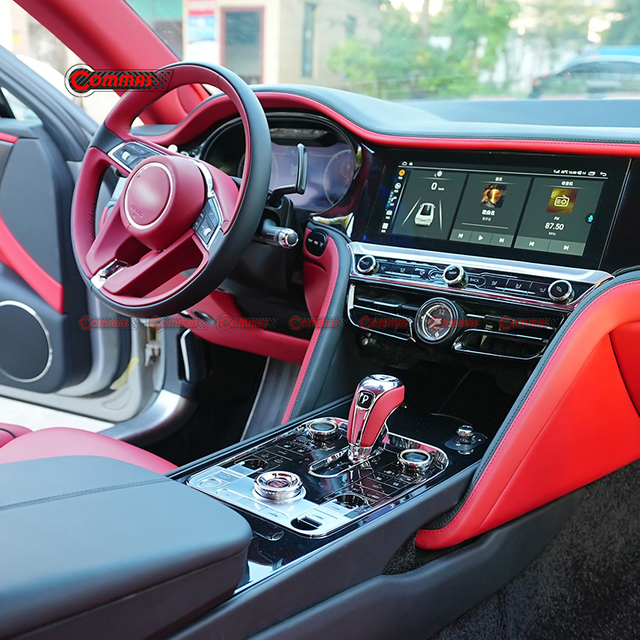 Bentley Flying Spur old to new interior