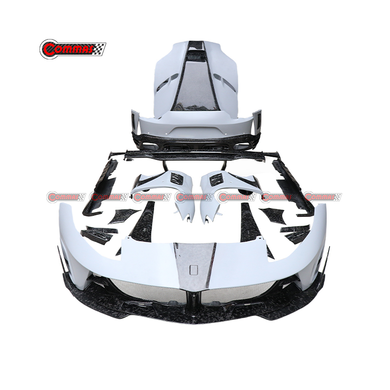 Ferrari 812 mansory dry carbon fiber bodykit