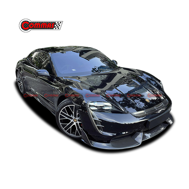 Porsche taycan turbo mansory dry carbon fiber body kit
