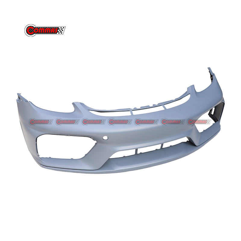 Porsche 718 Cayman GT4rs body kit dry carbon fiber hood fender
