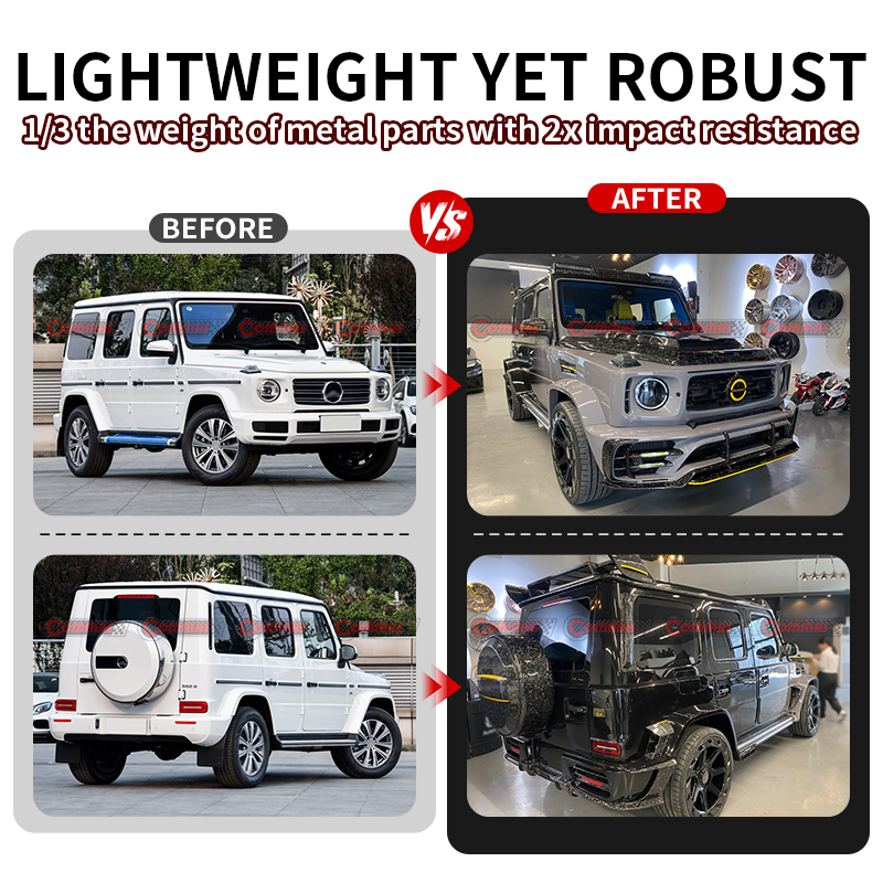 Mercedes-benz G-Class W463A and W464 modified with msy Limited edition P920 body kit