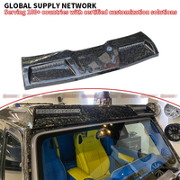 Mercedes-benz G-Class W463A and W464 modified with MSY. P920 limited edition full body kit carbon fiber top wing spoiler
