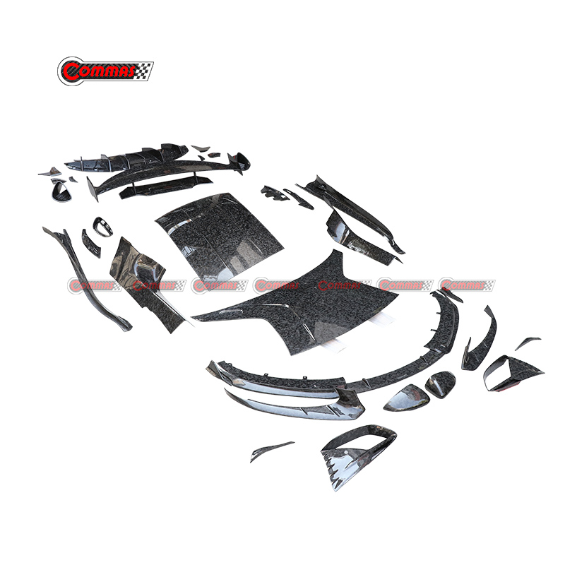 Lotus Emira Monotek dry carbon fiber Satin texture bodykit