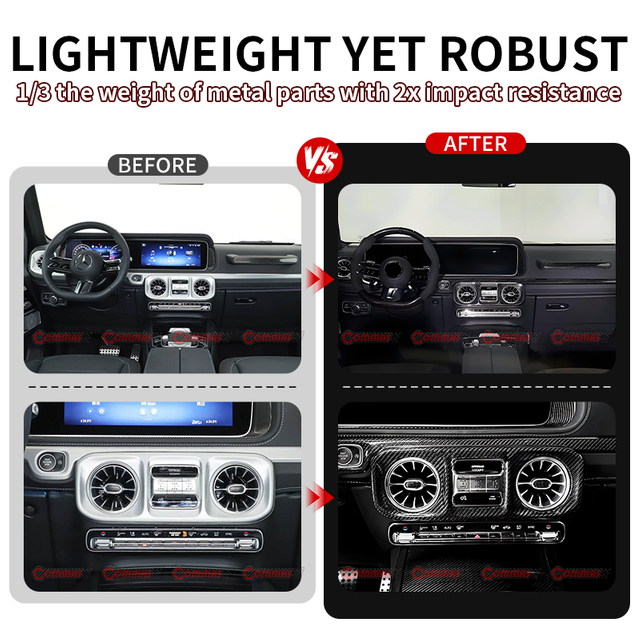 Mercedes-benz G-Class W465 OEM carbon fiber replaceable interior modification