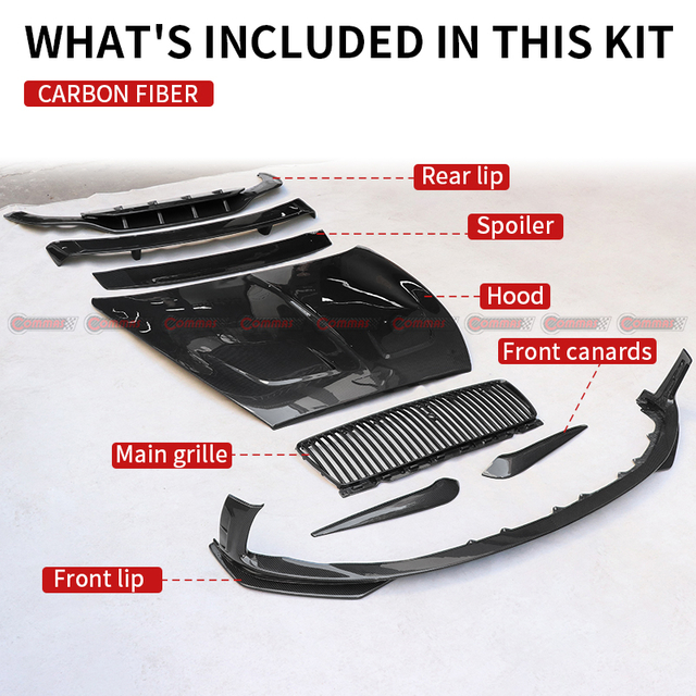 Bentley Continental GT 2019-2024 with msy carbon fiber body kit modification