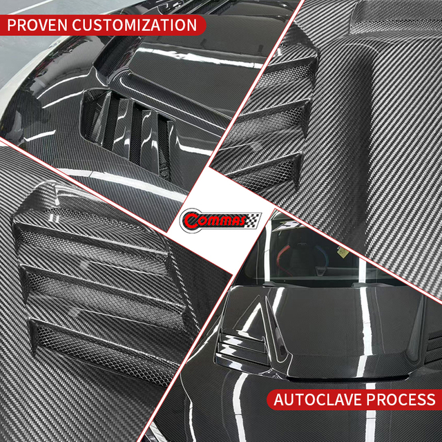 BMW M2 G87 upgrade vorsteiner dry carbon fiber hood bonnet