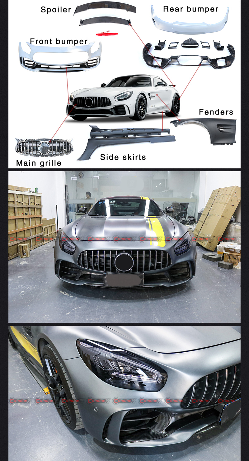 gtr style bodykit for amg gt