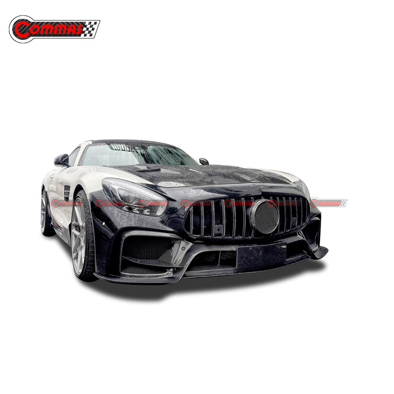 IPM Style Carbon Fiber Front bumper For Mercedes Benz AMG GT GTS