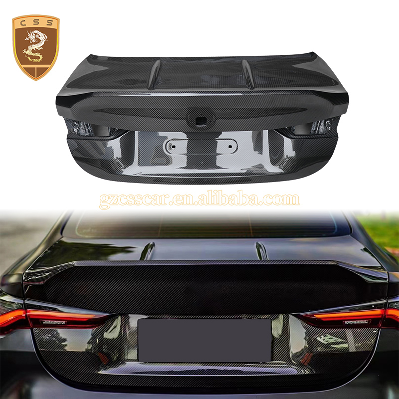 BNW M3 M4 G80 G82 G83 CSL Style Carbon Fiber Rear Trunk Lids