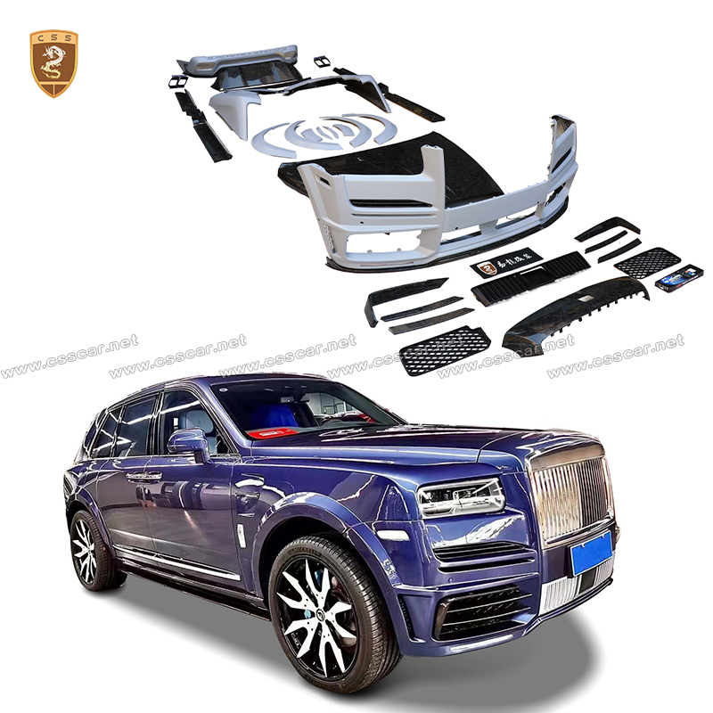 Rolls-Royce Cullinan modified Mansory body kit