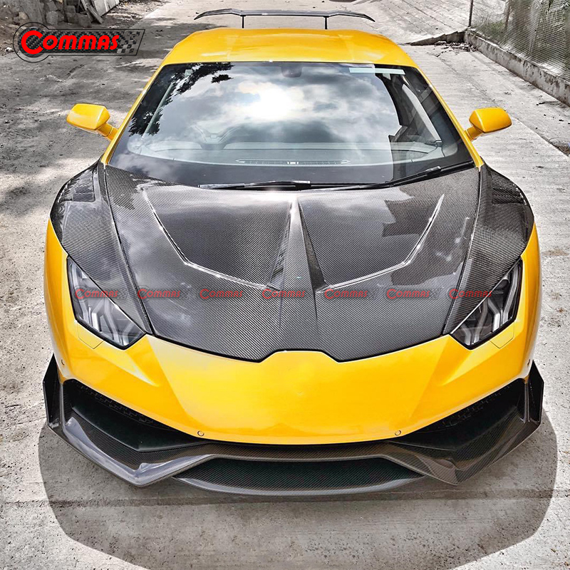 1016 Style Carbon Fiber Car Front Fenders For Lamborghini Huracan