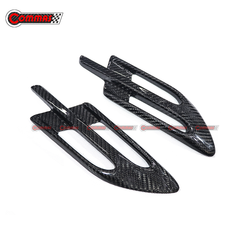 Carbon Fiber Side Air Vent Fender Trims For Bentley Bentayga W12 Limited Edition