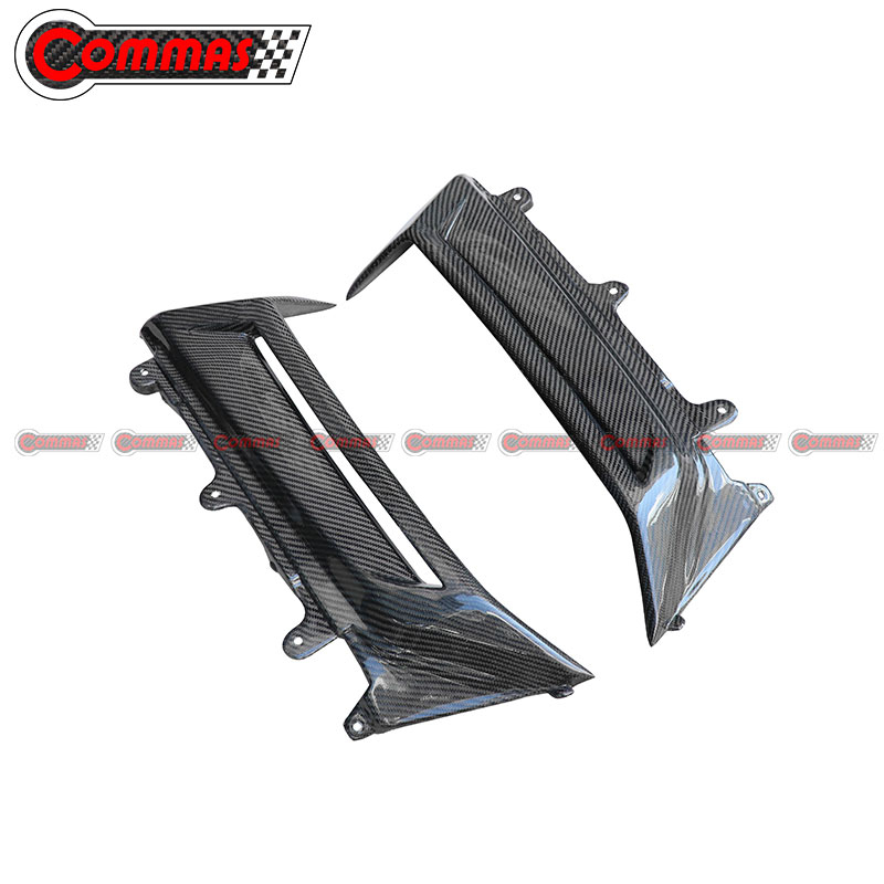 Novitec Style Carbon Fiber Rear Fender Side Air Outlet Intake Vents For Lamborghini Aventador Lp700