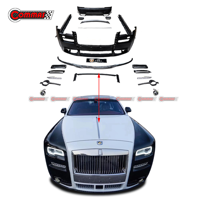 Mansory LED Headlight Car Bumper Assembly Body Kits For Rolls Royce Ghost