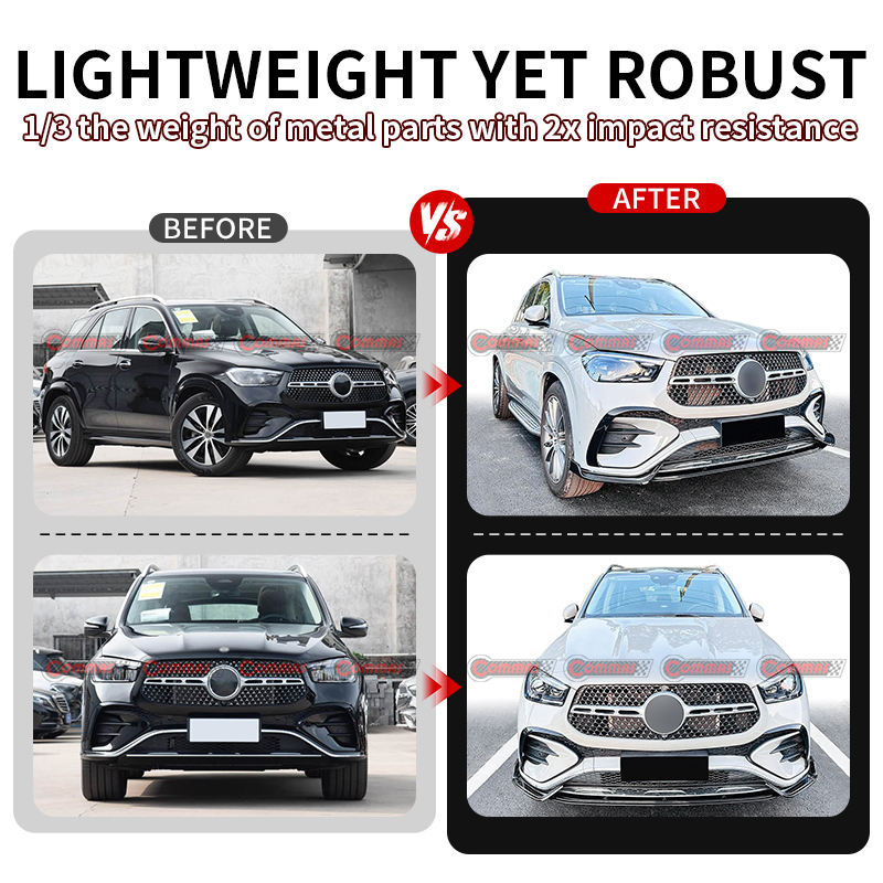 2025 Mercedes-benz GLS-Class CSS dry carbon fiber front lip