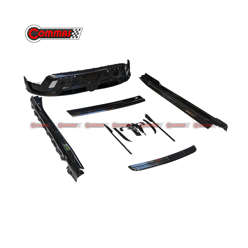 Porsche taycan turbo mansory dry carbon fiber body kit