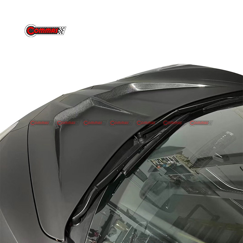 Chevrolet Corvette C8 CSS dry carbon fiber hood