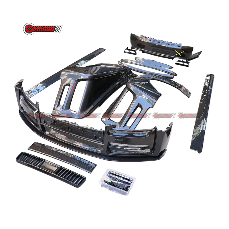 Rolls-Royce Phantom eighth generation upgradedto mansory dry carbon fiberbody kits
