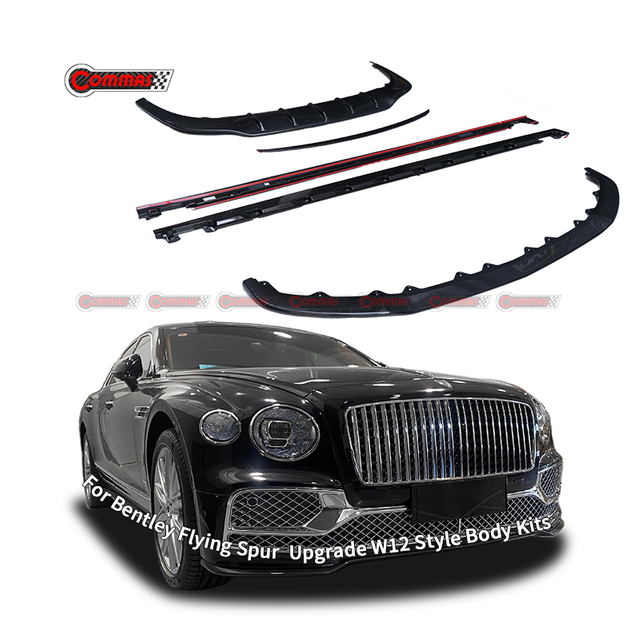 2022 Bentley Fly Spur W12 dry carbon fiber bodykit