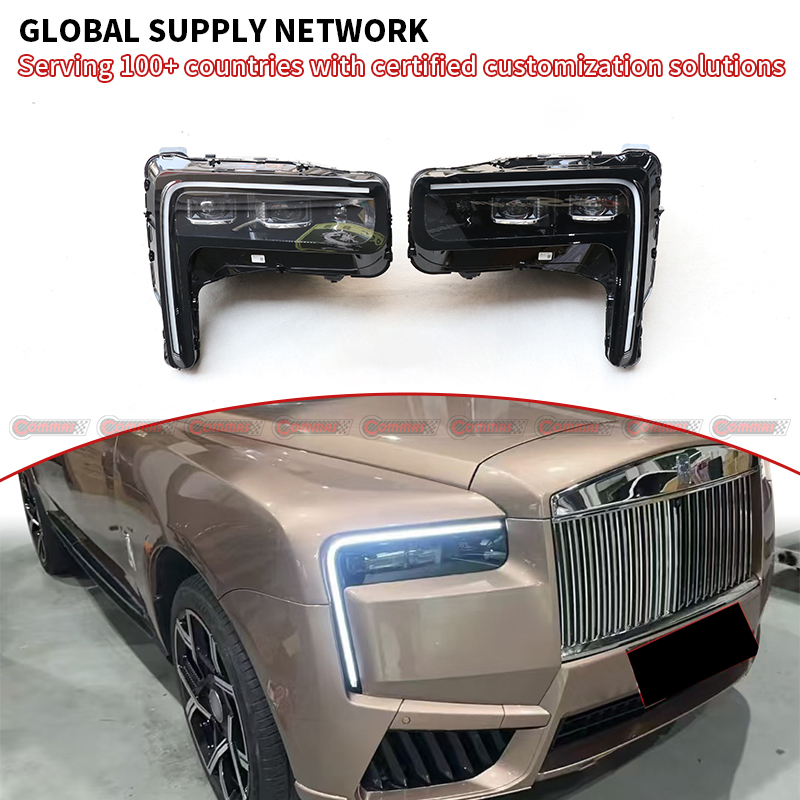 New Rolls-Royce Cullinan original headlights