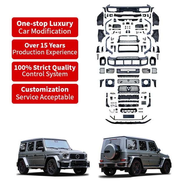 Mercedes-benz G-Class W464 upgrade to W465 brabus bodykit