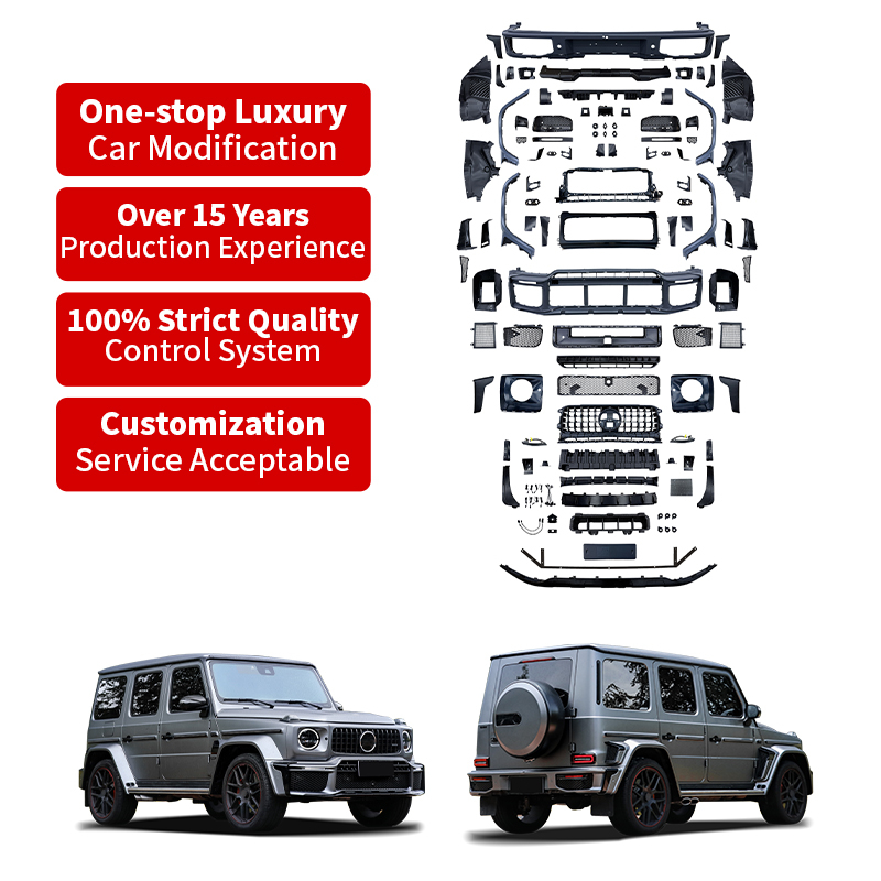 Mercedes-benz G-Class W464 upgrade to W465 brabus bodykit