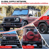 Mercedes-benz G W464 modified W465 G63 body kit, front and rear bumper grille, wheel arches, air vents, fender inner lining