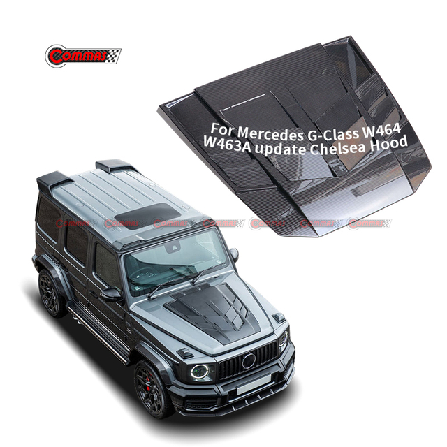 Mercedes-benz G-Class w463a w464 Chelsea dry carbon fiber hood bodykit