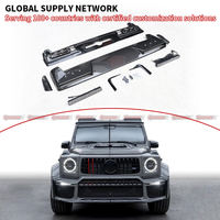 Mercedes-Benz G-Class W465 was modified with Brabus XL800 carbon fiber top wing bodykit