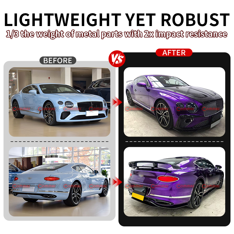 2019-2024 Bentley Continental GT mansory carbon fiber body kit