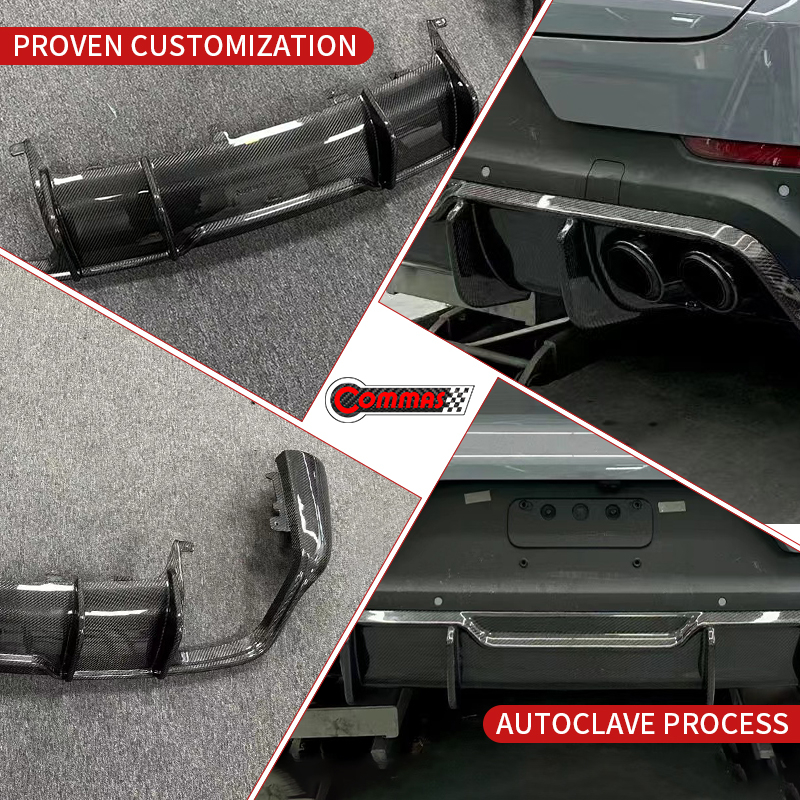 2024 Porsche Cayenne 9Y0.2 FD carbon fiber rear lip