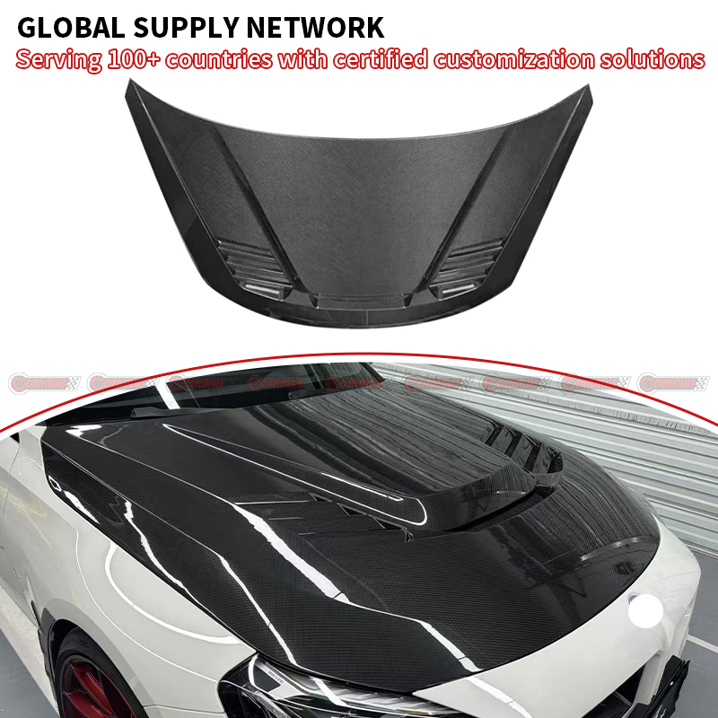 BMW M2 G87 upgrade vorsteiner dry carbon fiber hood bonnet