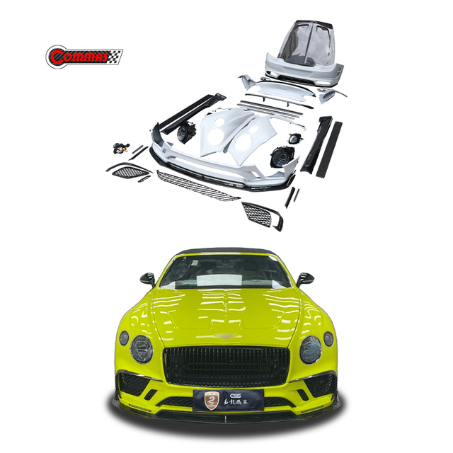Bentley Continental GT old to new 2022 mansory bodykit