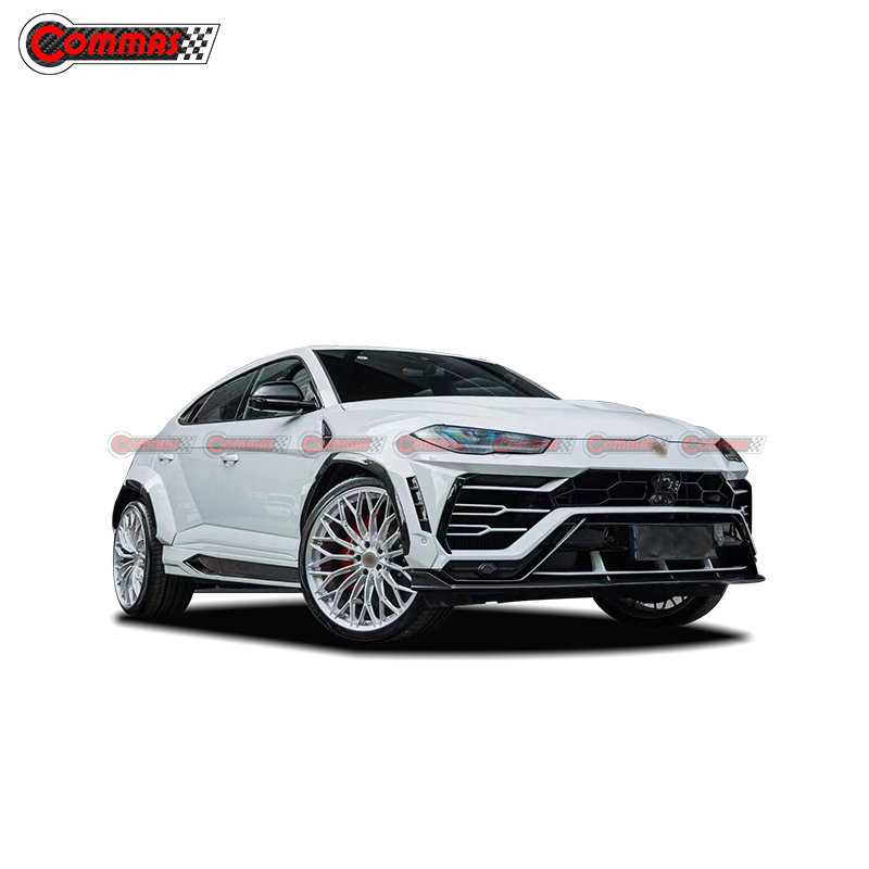 Lamborghini URUS upgraded to 1016 dry carbon fiber wide bodykit