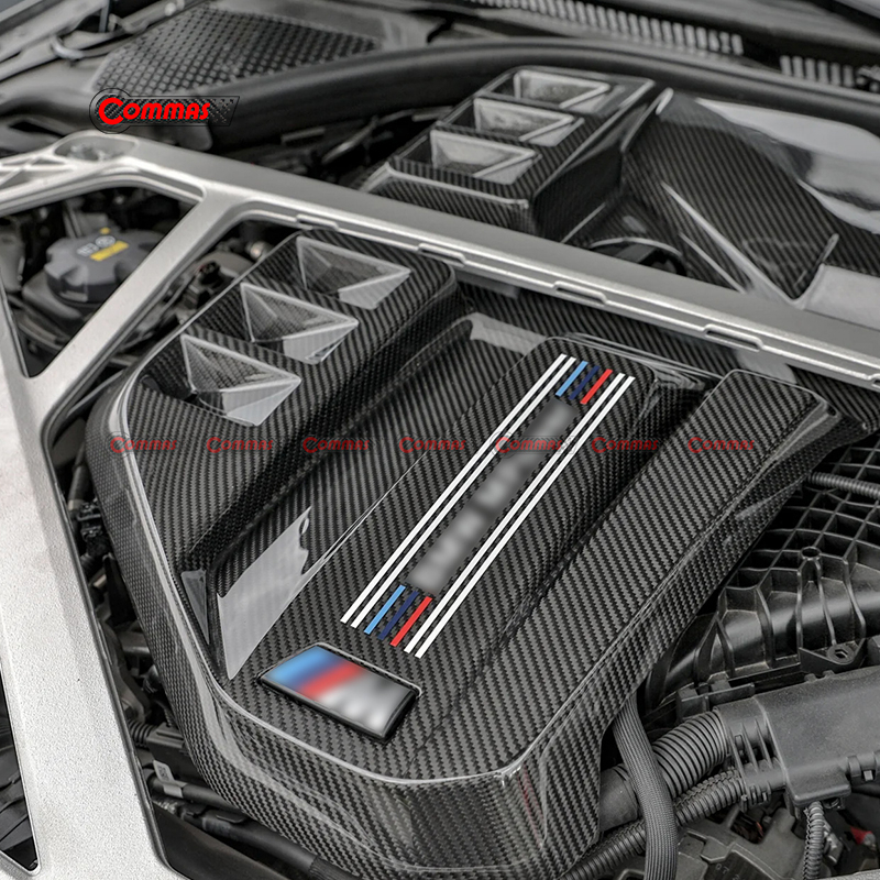 BMW M2 M3 M4 G87 G80 G82 G83 Original OEM dry carbon fiber engine interiors cover