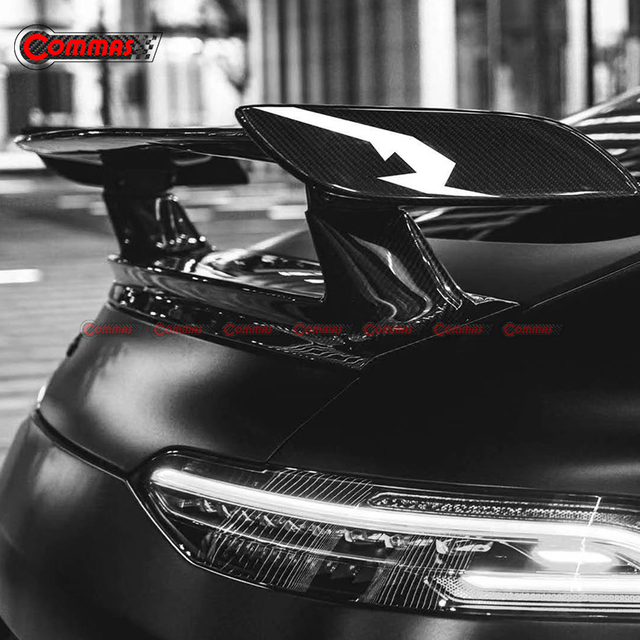 GTR Style Carbon Fiber Rear Spoiler Wing For Mercedes Benz AMG GT