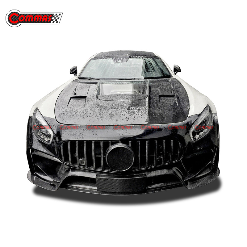 IPM Style Carbon Fiber Front bumper For Mercedes Benz AMG GT GTS