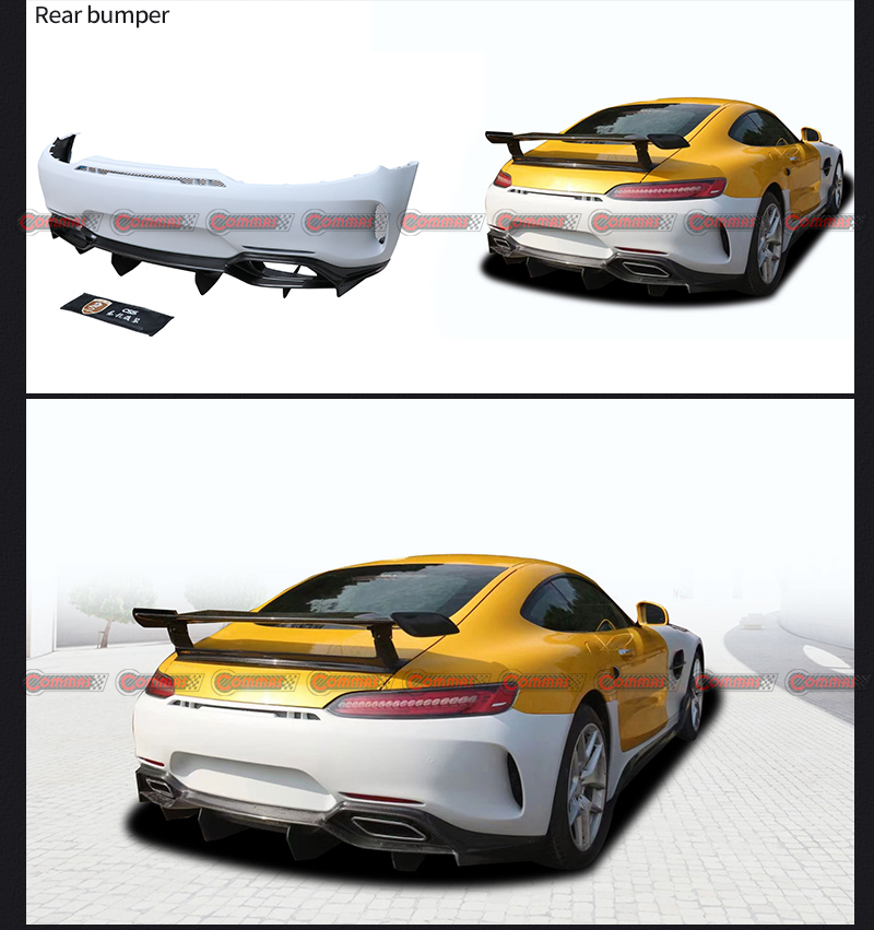 imp rear bumper mercedes benz amg gt