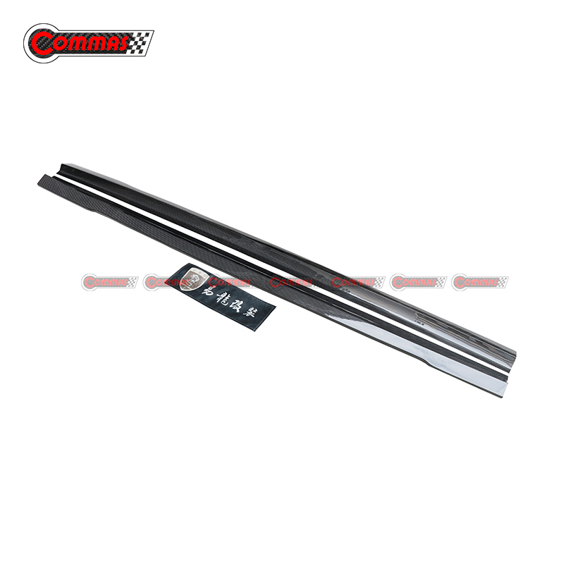 Mansory Style Dry Carbon Fiber Side Skirts For Mercedes Benz S Class W223