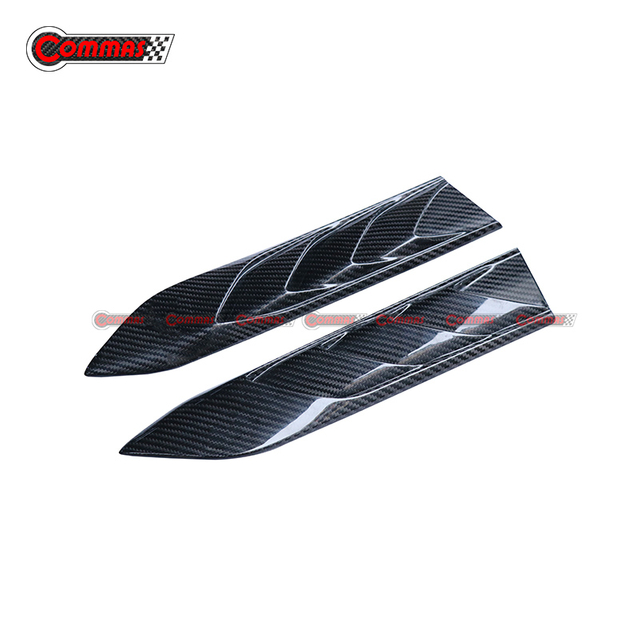 Topcar Style Carbon Fiber Fender Air Vents For Mercedes Benz AMG GT50 GT53 GT63s