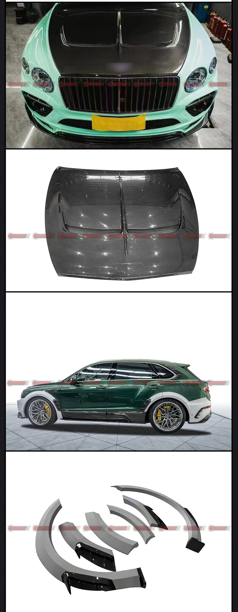 bently bentayga mansory body kit