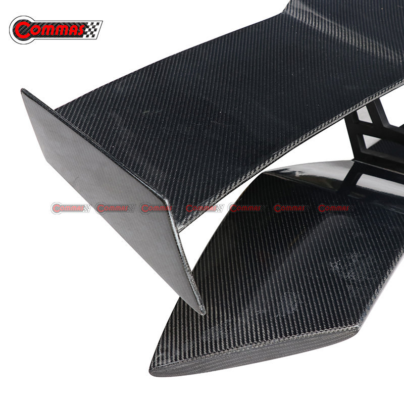 DMC Style Carbon Fiber LP700 Rear Double Deck Spoiler Wing For Lamborghini Aventador