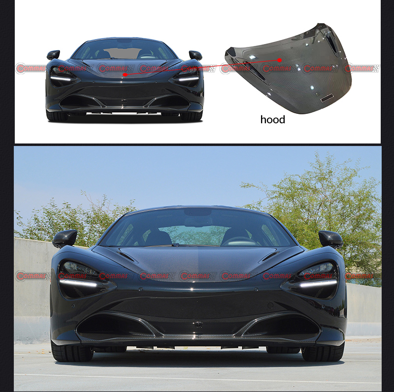 Carbon Hood For Mclaren 720S