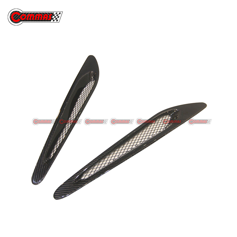 Carbon Fiber Engine Inlet Air Intake Hood Vents Trim For Mclaren 720S