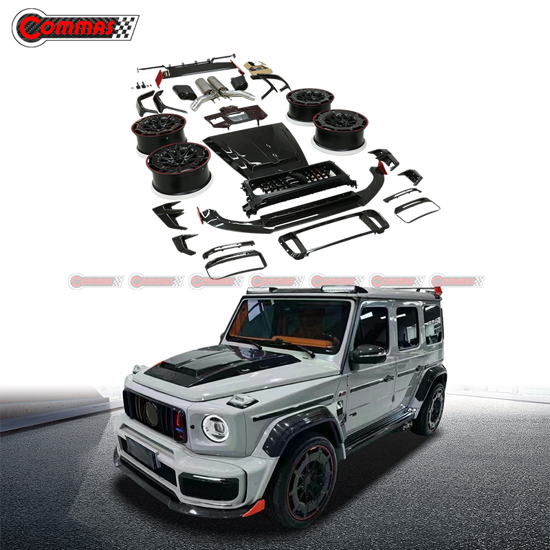 Mercedes Benz G Class W464 G900 Brabus Style Carbon Fiber Bodykit