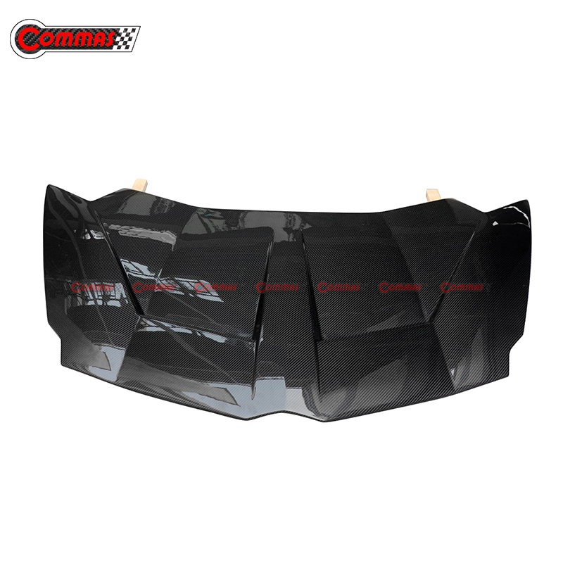 1016 Style Carbon Fiber Engine Hood Cover for Lamborghini Aventador Lp700