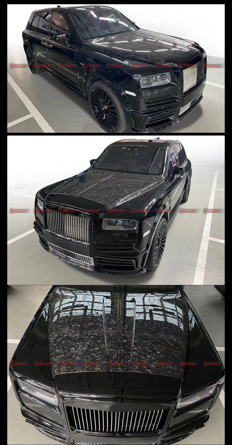 rolls royce cullinan mansory engine cover